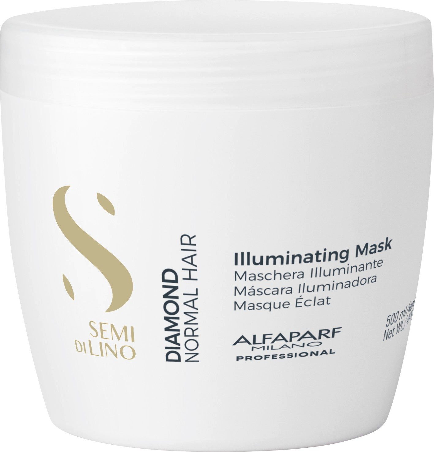 Alfaparf Haarmaske Semi di Lino Diamond Illuminating Mask 500 ml