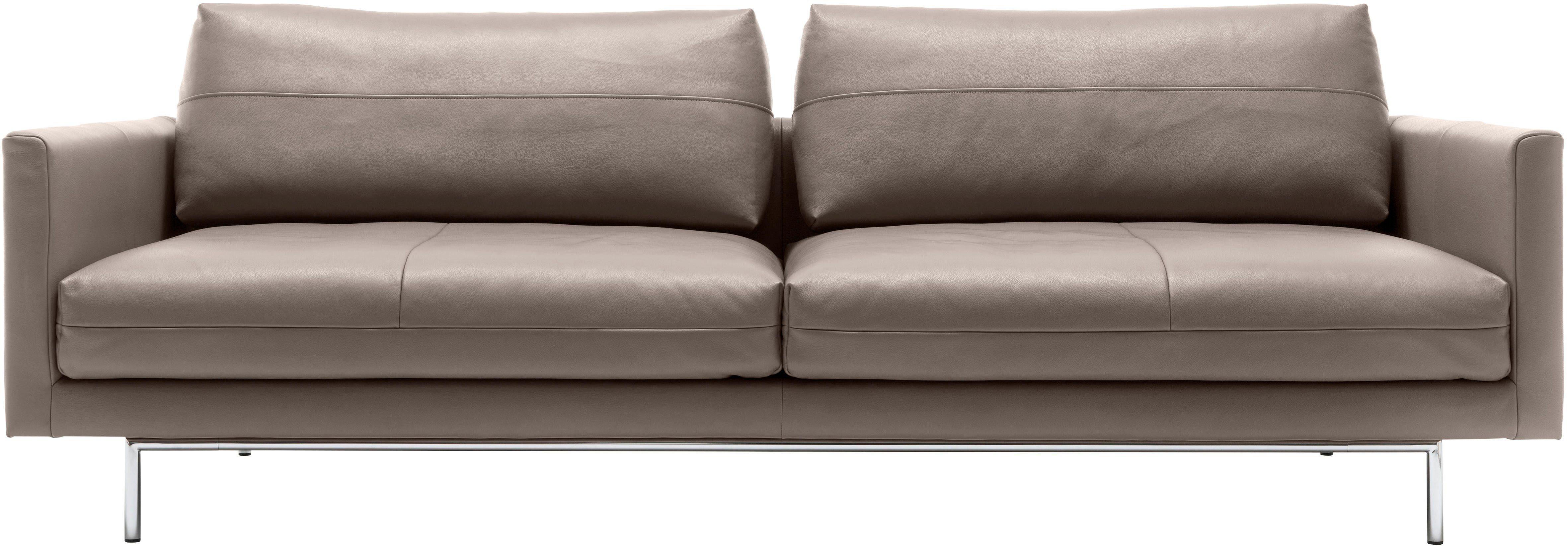 Creation BY ROLF BENZ 3,5-Sitzer CR.414, Designsofa, edles Sofa, Loungesofa, Ledersofa, klares Design, aus Leder oder Chenille, erstklassiger Sitzkomfort, legere Polsterung