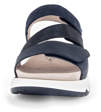 Gabor Rollingsoft Keilsandalette, Sommerschuh, Sandale, Keilabsatz, mit OPTIFIT-Wechselfußbett