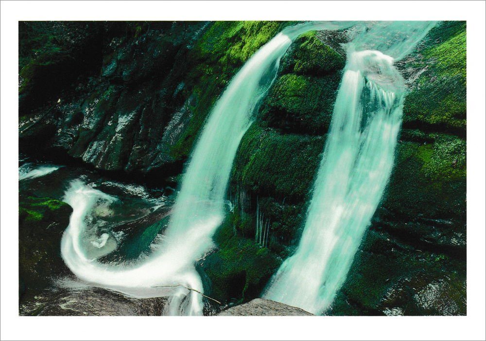 Postkarte nbuch "Wasser Stein" 24 Motiven mit und