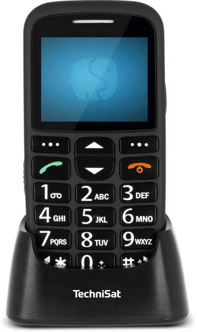 TechniSat TECHNIPHONE ISI 3 schwarz Großtastenhandy Seniorenhandy