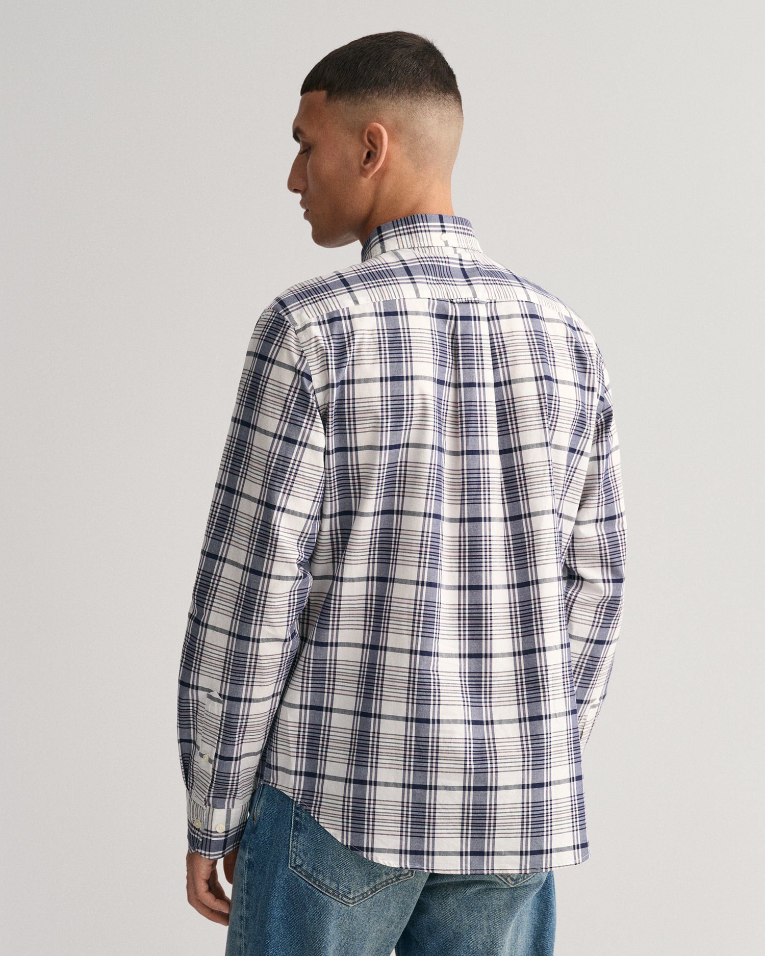 Gant Karohemd Regular Fit Popeline Karohemd