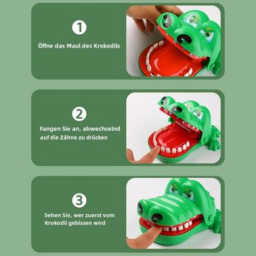 SOTOR Spiel, Kinderspiele Krokodilzähne-Spielzeug, Fingerbeißspiele, Kniffliges Spielzeug, süße und interessante Krokodil-Kauspiele, mutige Testspiele für Kinder
