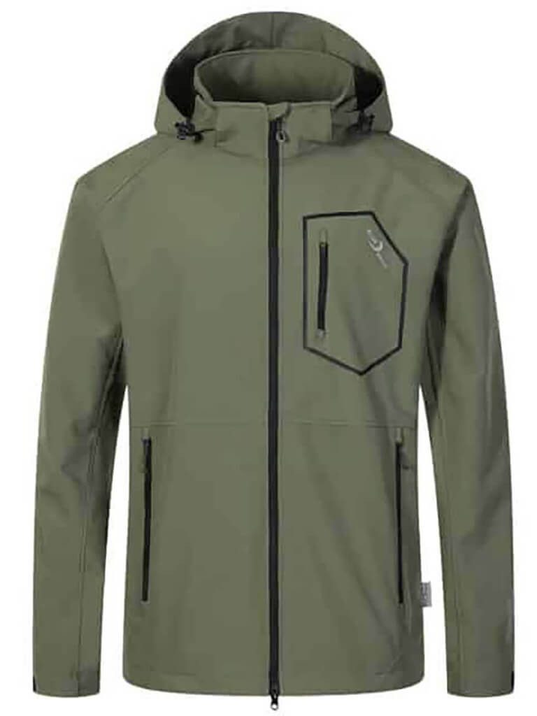 Blue Wave Softshelljacke Herren Jacke Louis mit verstellbarer Kapuze - wind günstig online kaufen