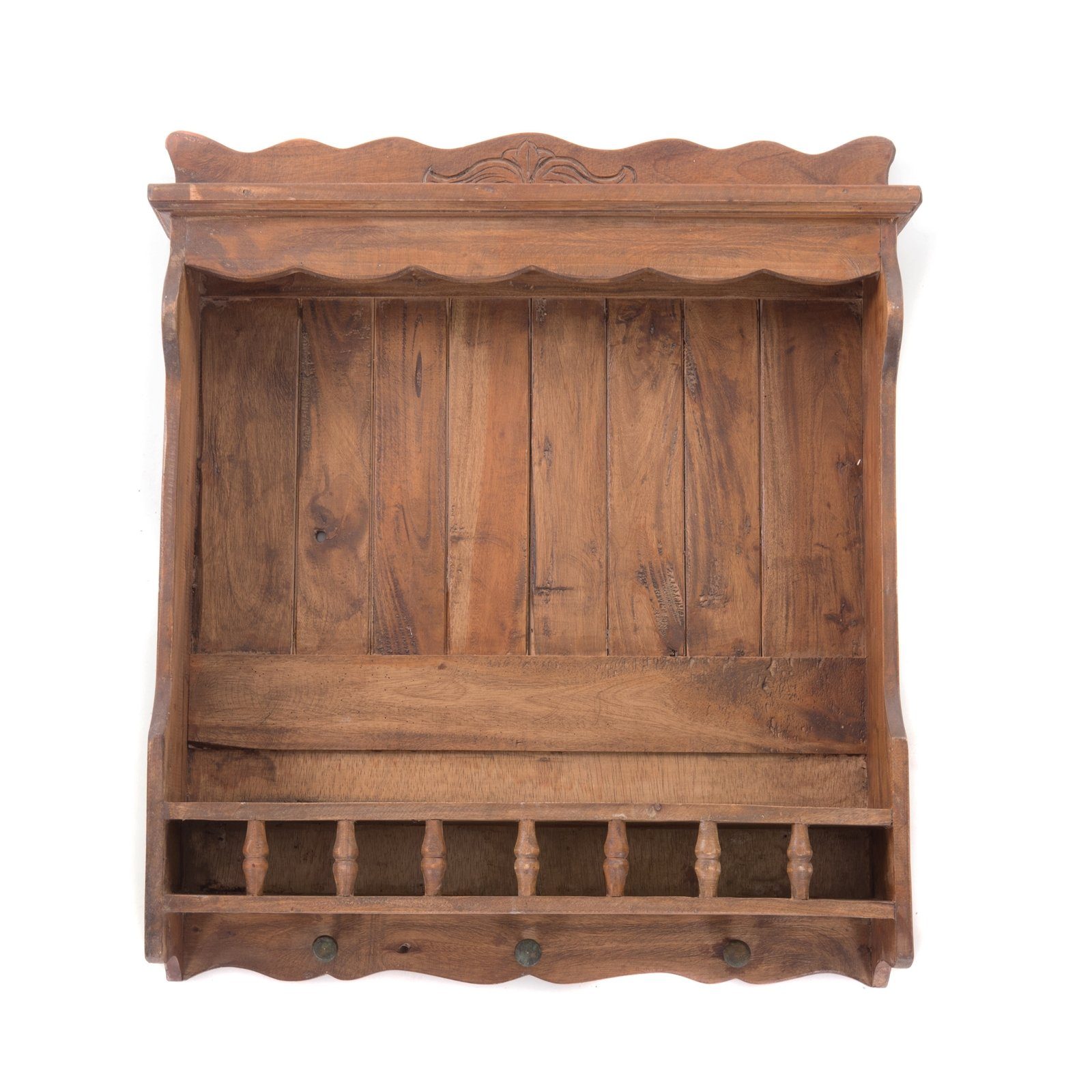 DESIGN DELIGHTS Wandregal WANDREGAL "COTTAGE", Mahagoni günstig online kaufen