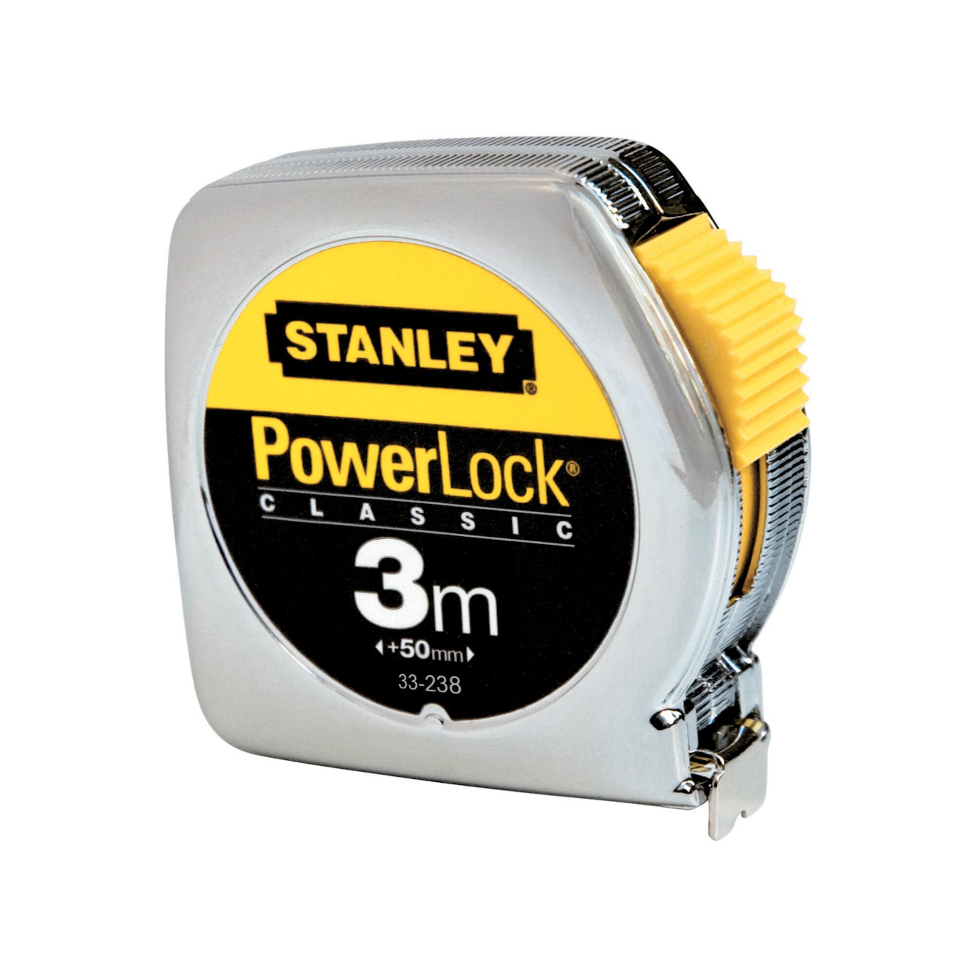 STANLEY Maßband Stanley Bandmaß Powerlock Metall 3m/12,7mm