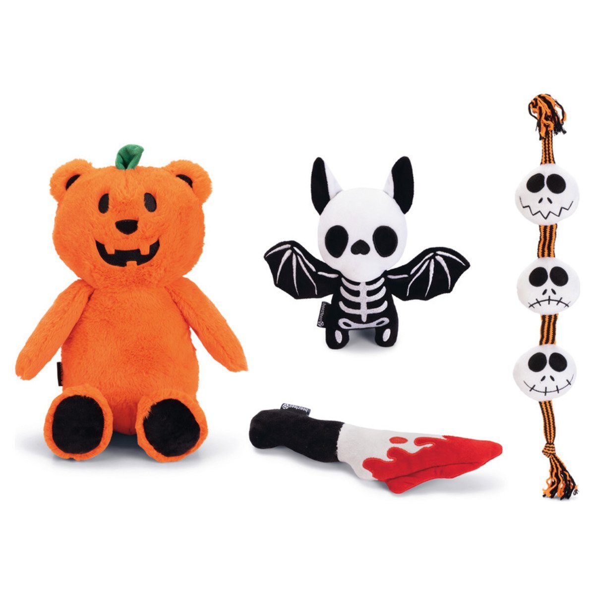 Beeztees Tierkuscheltier Halloween Spielzeug Messer günstig online kaufen