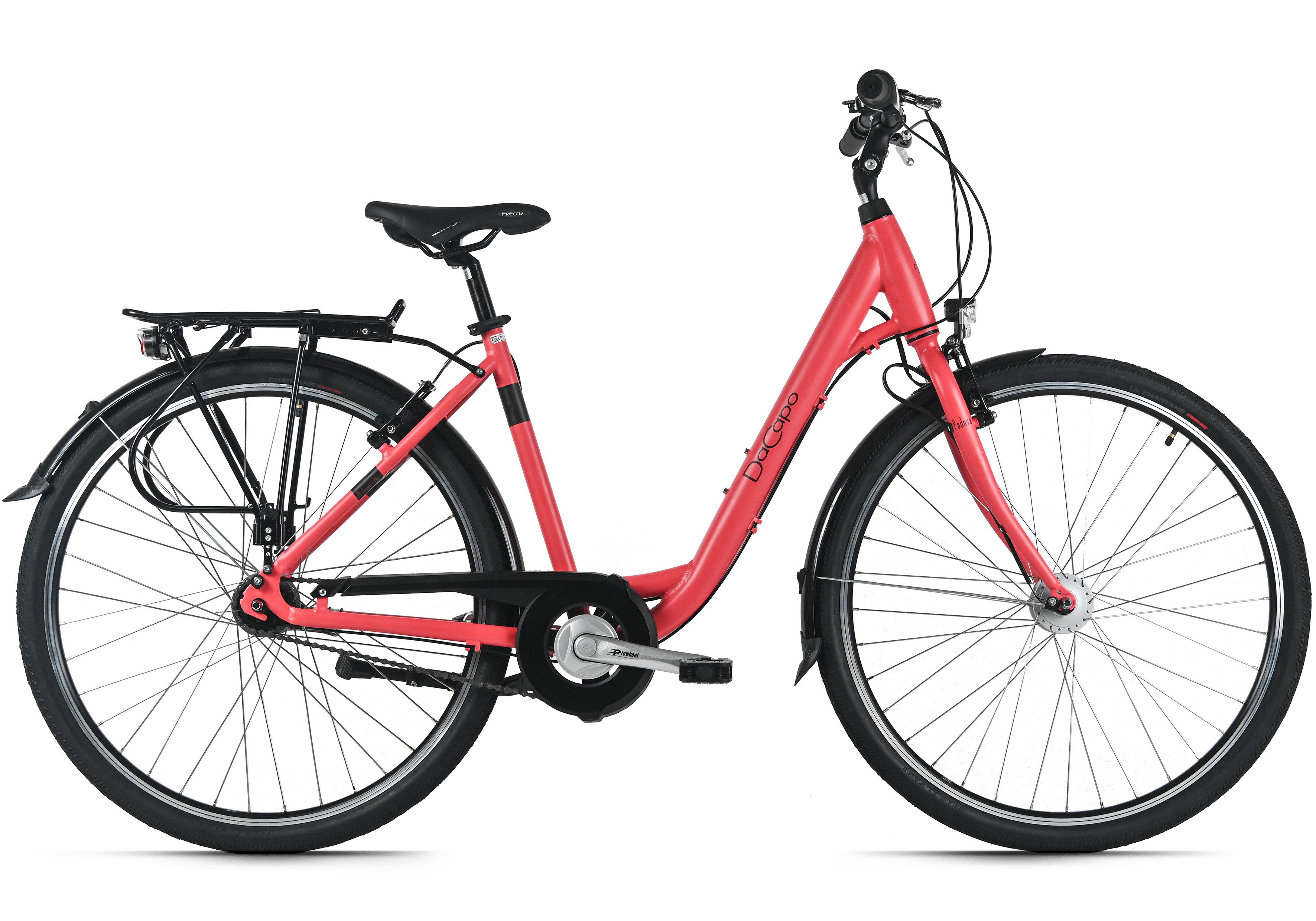 Dacapo Cityrad DaCapo Damenrad 28'' Padova Pink 7 Gänge RH 48 cm, 7 Gang, Nabenschaltung