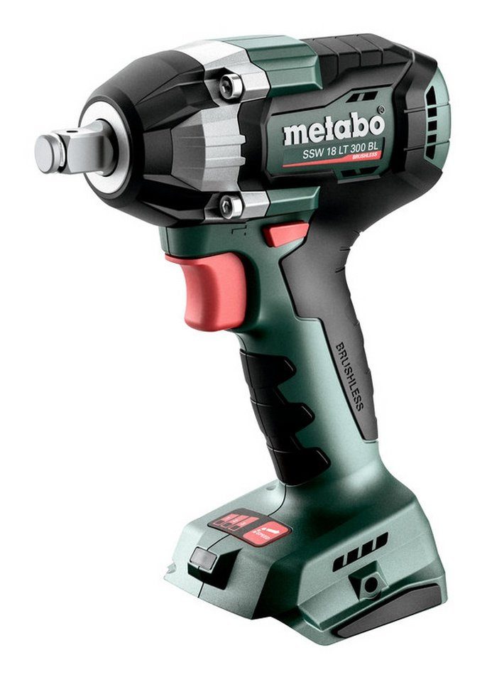 metabo Akku-Schlagschrauber SSW 18 LT 300 BL, 300 Nm, Ohne Akku in Metabox