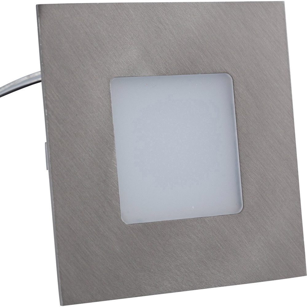 HEITRONIC Einbauleuchte Heitronic 27693 LED-Einbauleuchte LED LED fest eingebaut 2 W Edelst