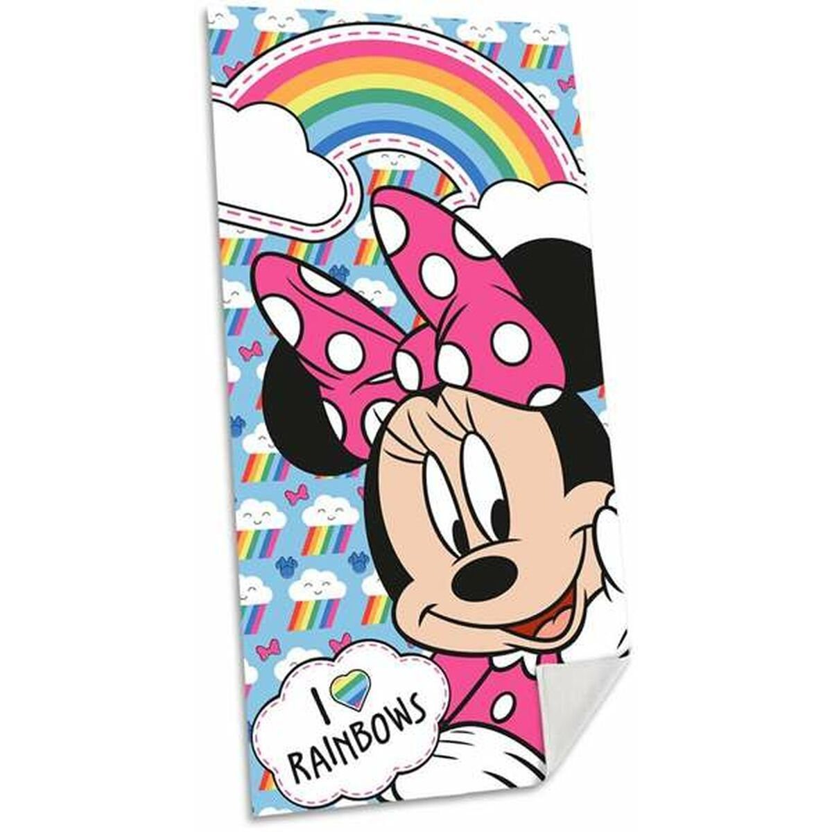 Strandbadetuch Handtuch cm Disney 140 Mouse Minnie 70 x Mouse Minnie