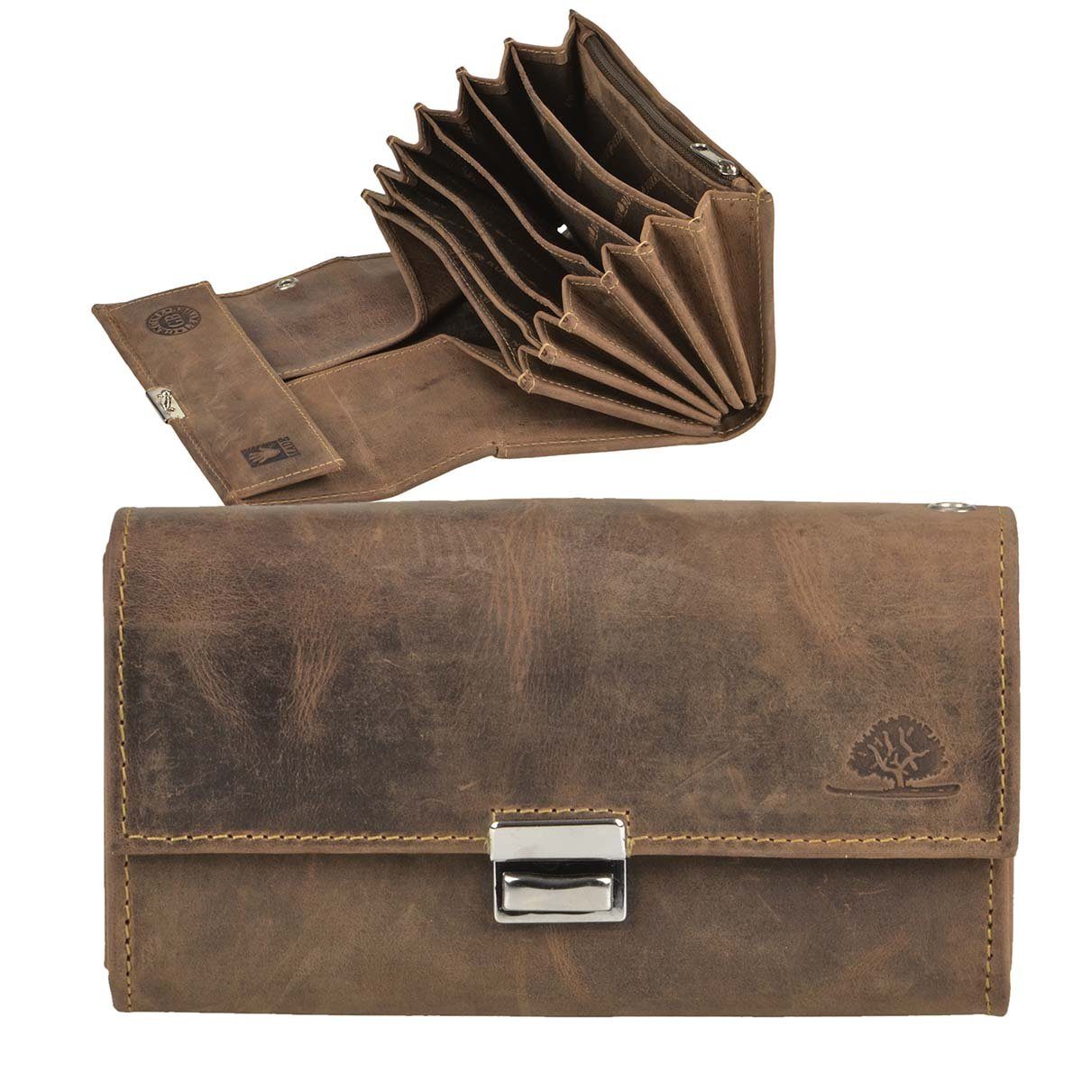 Greenburry Kellnerbörse Vintage, Geldbörse, Leder, Profikellnerbörse, günstig online kaufen