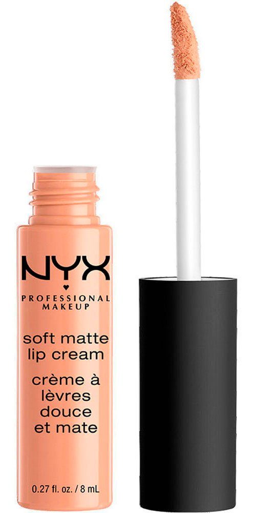 NYX PROFESSIONAL MAKEUP Lippenstift SOFT MATTE LIP CREAM, leichter, cremiger Lippenstift und mattem Finish