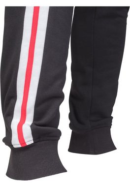 URBAN CLASSICS Stoffhose Urban Classics Herren 3-Tone Side Stripe Terry Pants (1-tlg)