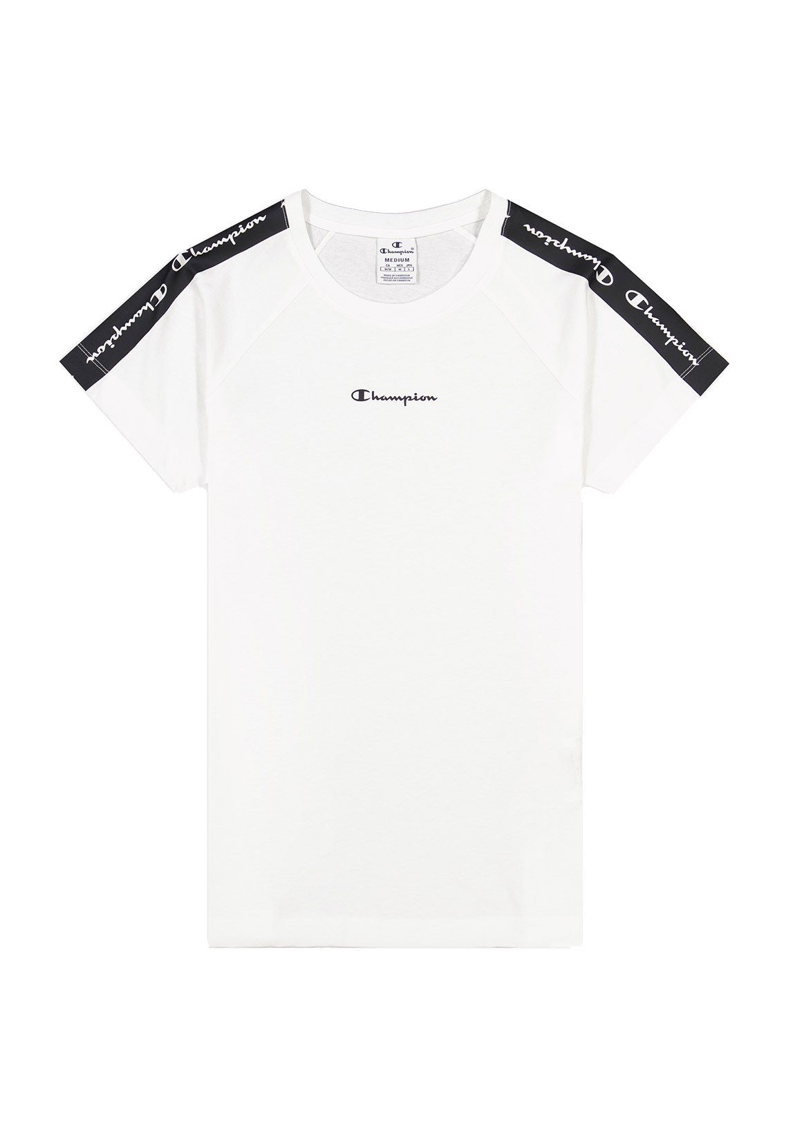 Champion T-Shirt Champion Damen T-Shirt 115057 WW001 WHT Weiß