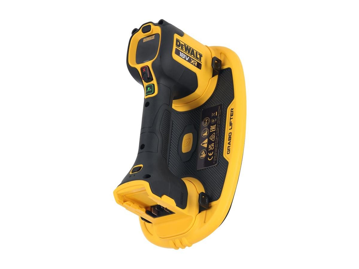 DeWalt Plattenheber Akku-Vakuum-Heber 18 V, Basisv), max. 120 kg Traglast, -], bis zu 120 kg Hebekraft, ohne Akku und Ladegerät