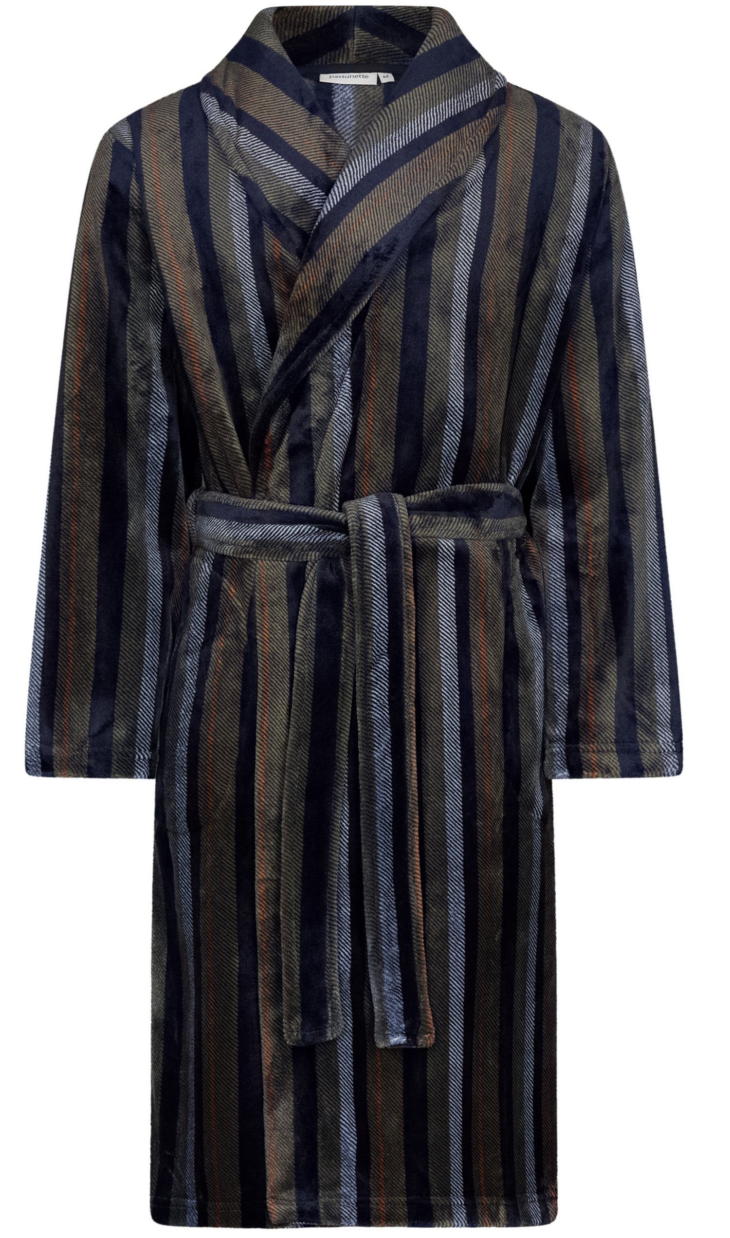 Pastunette Herrenbademantel Herren Fleece Morgenmantel, Polyester, Schalkra günstig online kaufen