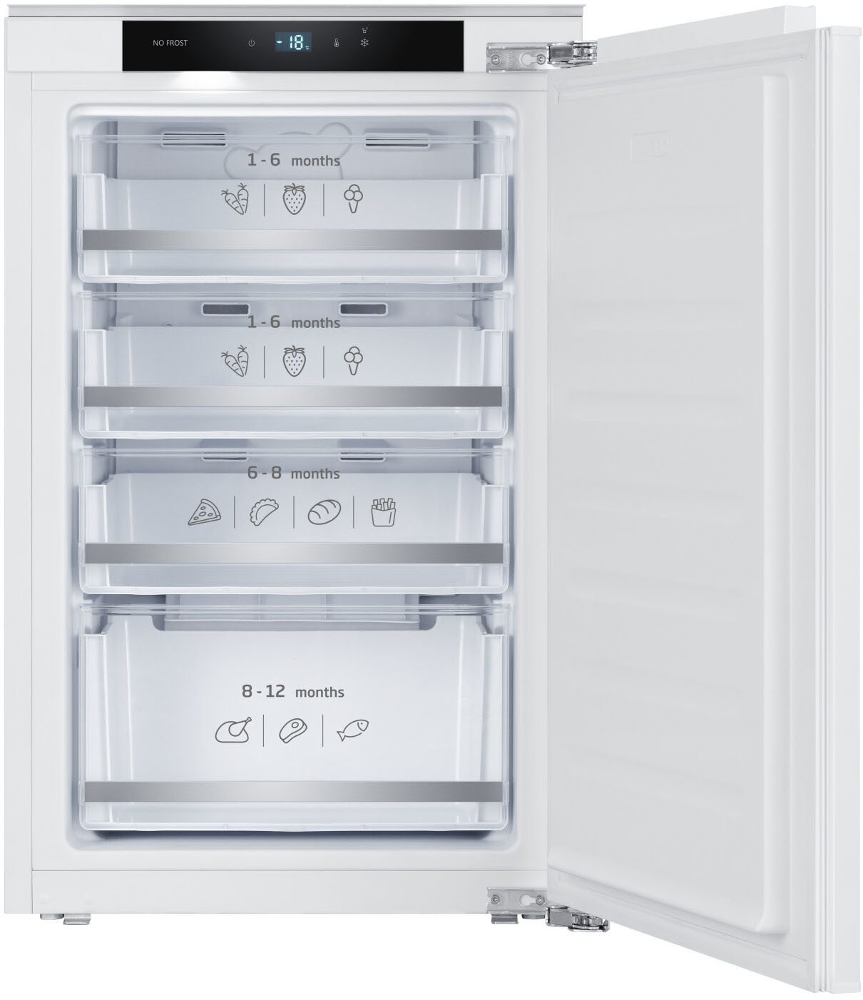 Amica Einbaugefrierschrank EGSX 321 250, 87 cm hoch, 56 cm breit