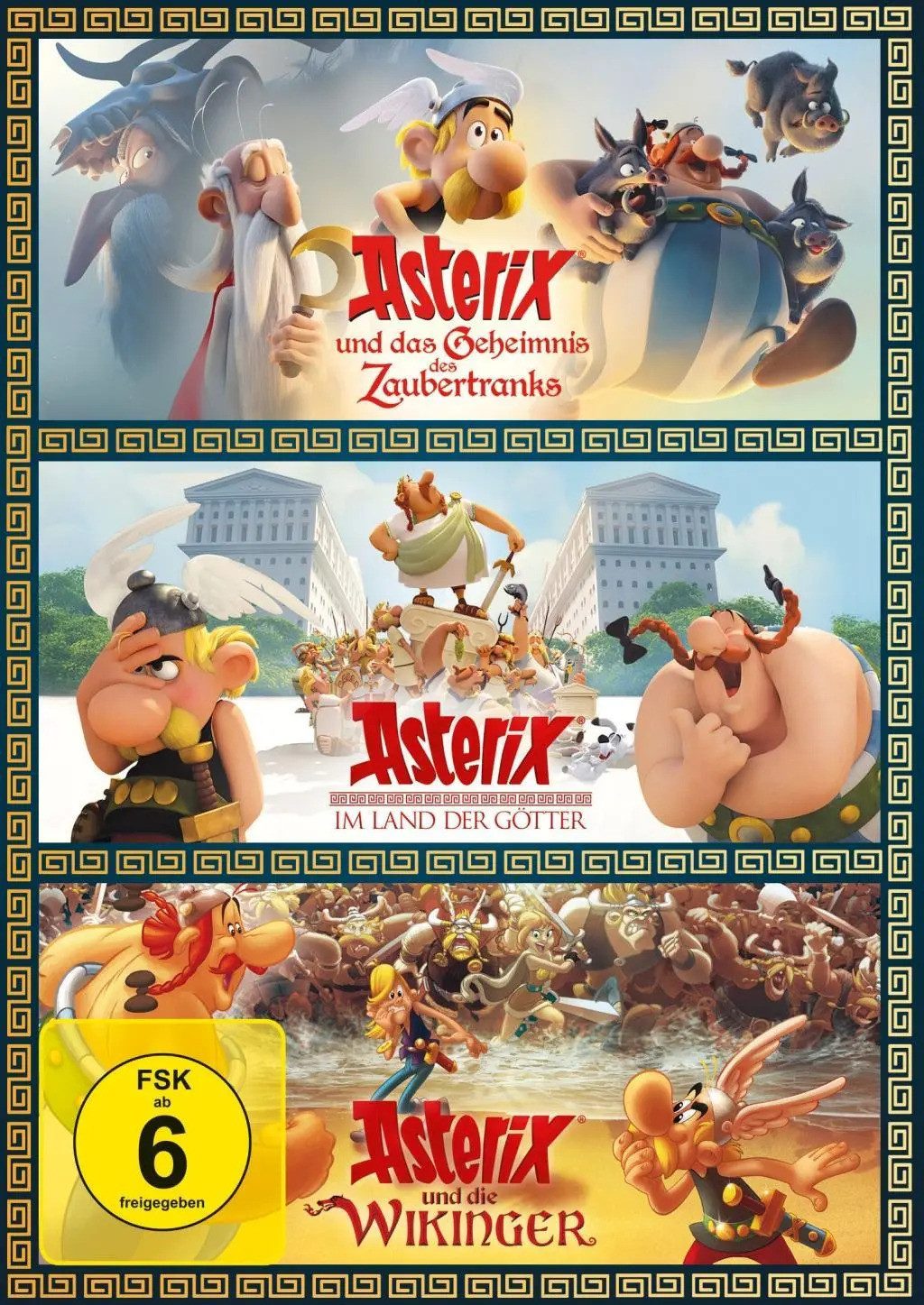 DVD ASTERIX 3er-DVD-Box