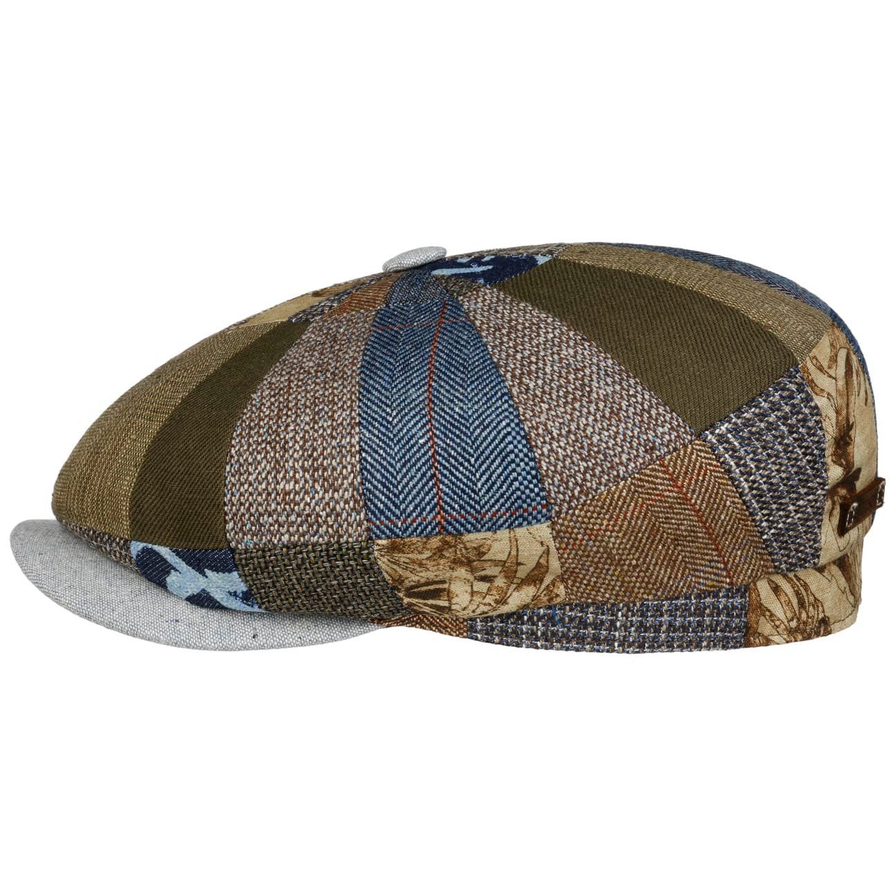 Stetson Flat Cap (1-St) Schirmmütze mit Schirm, Made in the EU