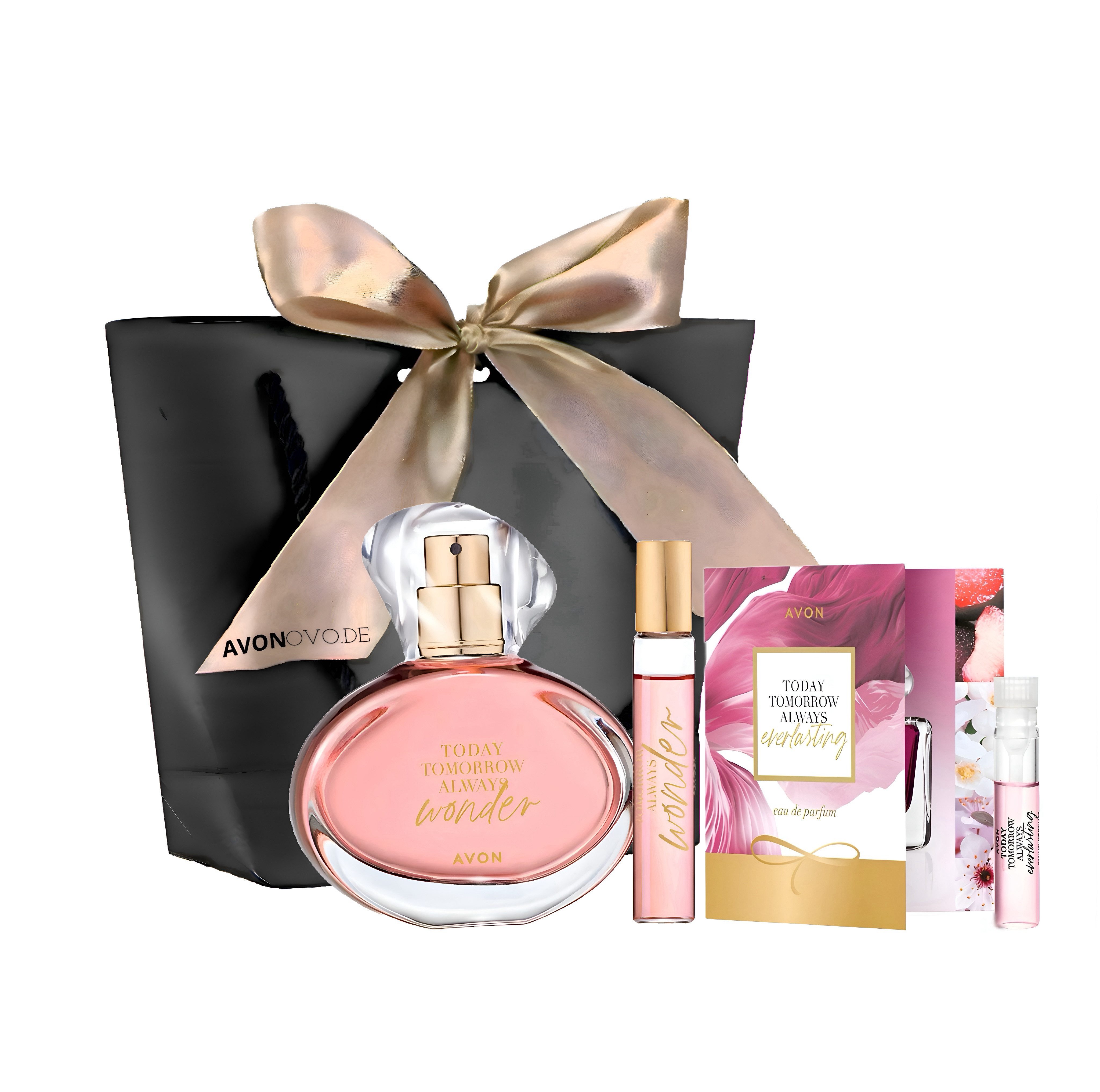 Eau de Parfum WONDER 50ml, Taschenspray 10 ml, Today Tomorrow Always Geschenkset