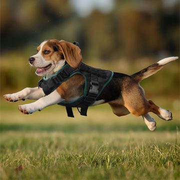 Navaris Pfotenschutz Hunde Geschirr - Sicherheitsgeschirr und Weste für Hund - Dog Harness, (2-tlg)