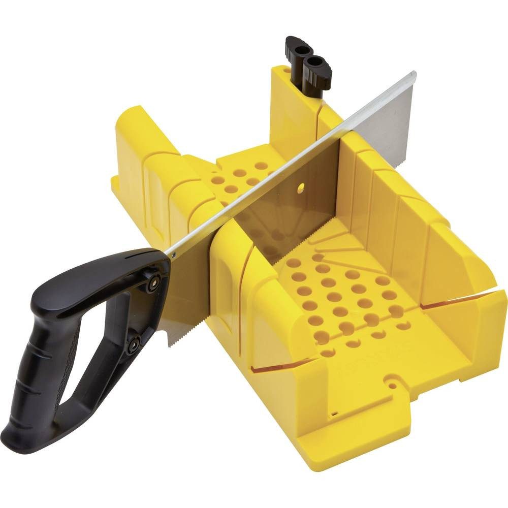 STANLEY Handsäge Gehrungslade PVC 300mm, mit Saege 1-20-600