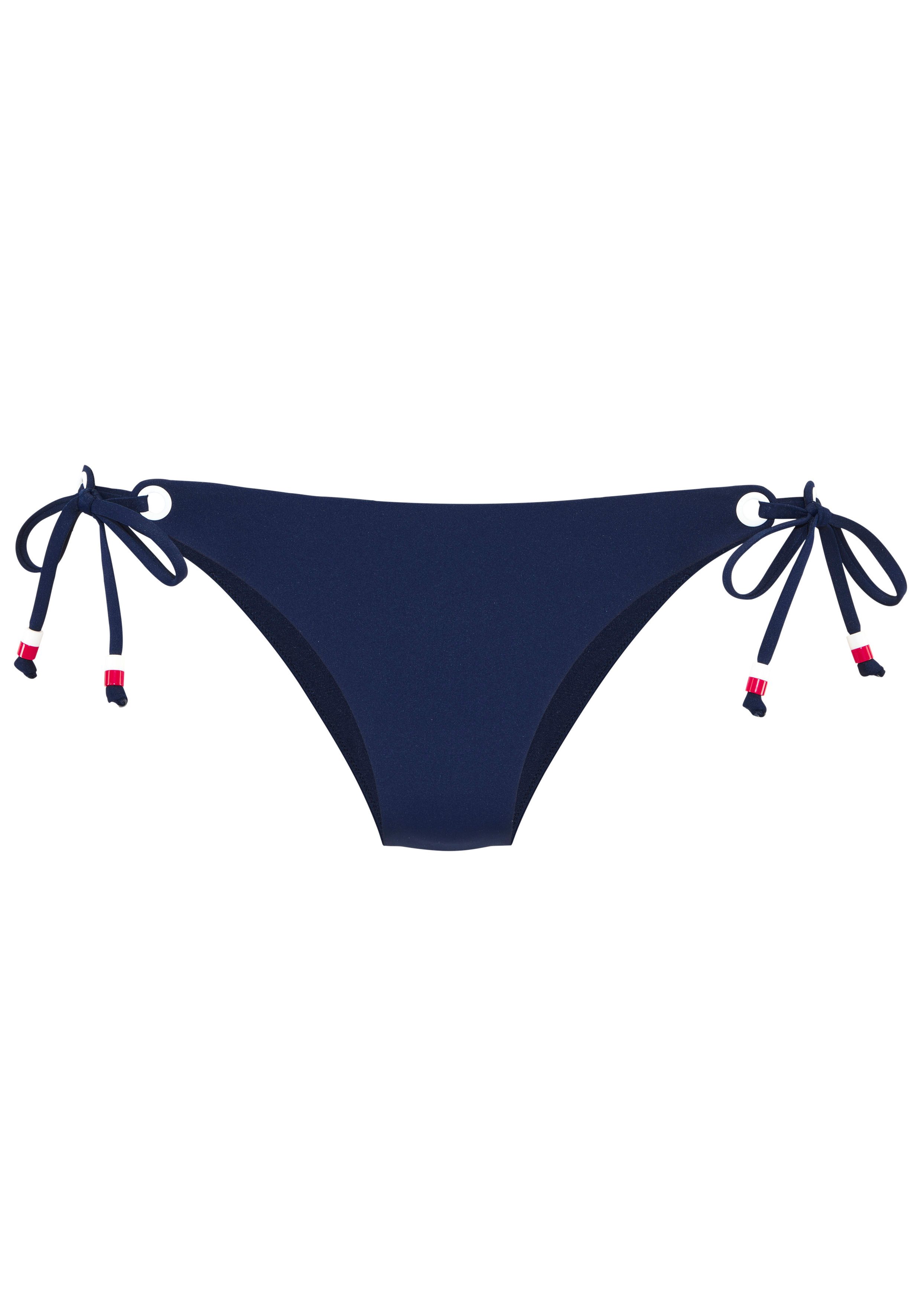 s.Oliver Bikini-Hose Beverly mit kontrastfarbigen Zierringen