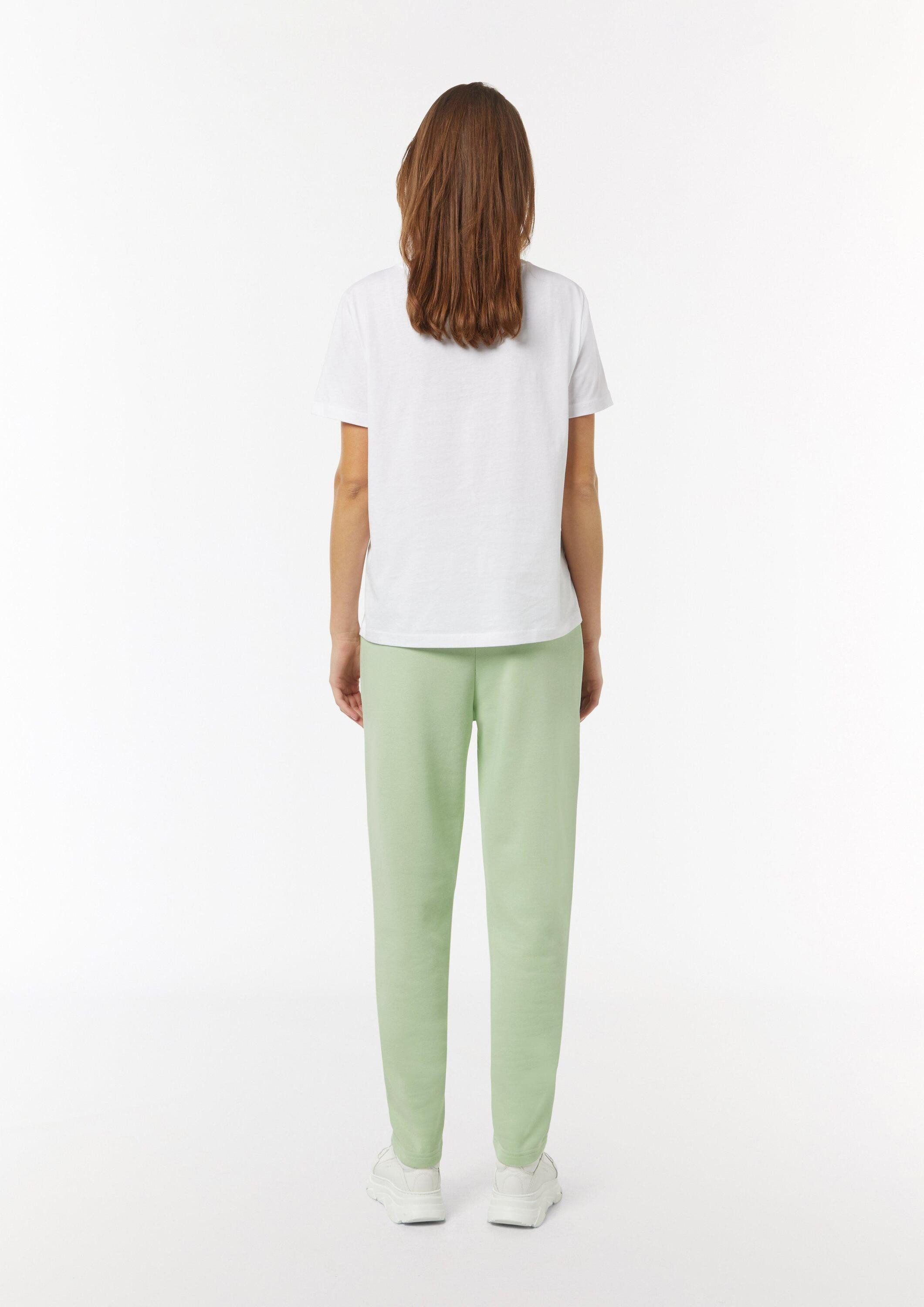 comma Chinos Hose Sweat-Hose mit Stickerei