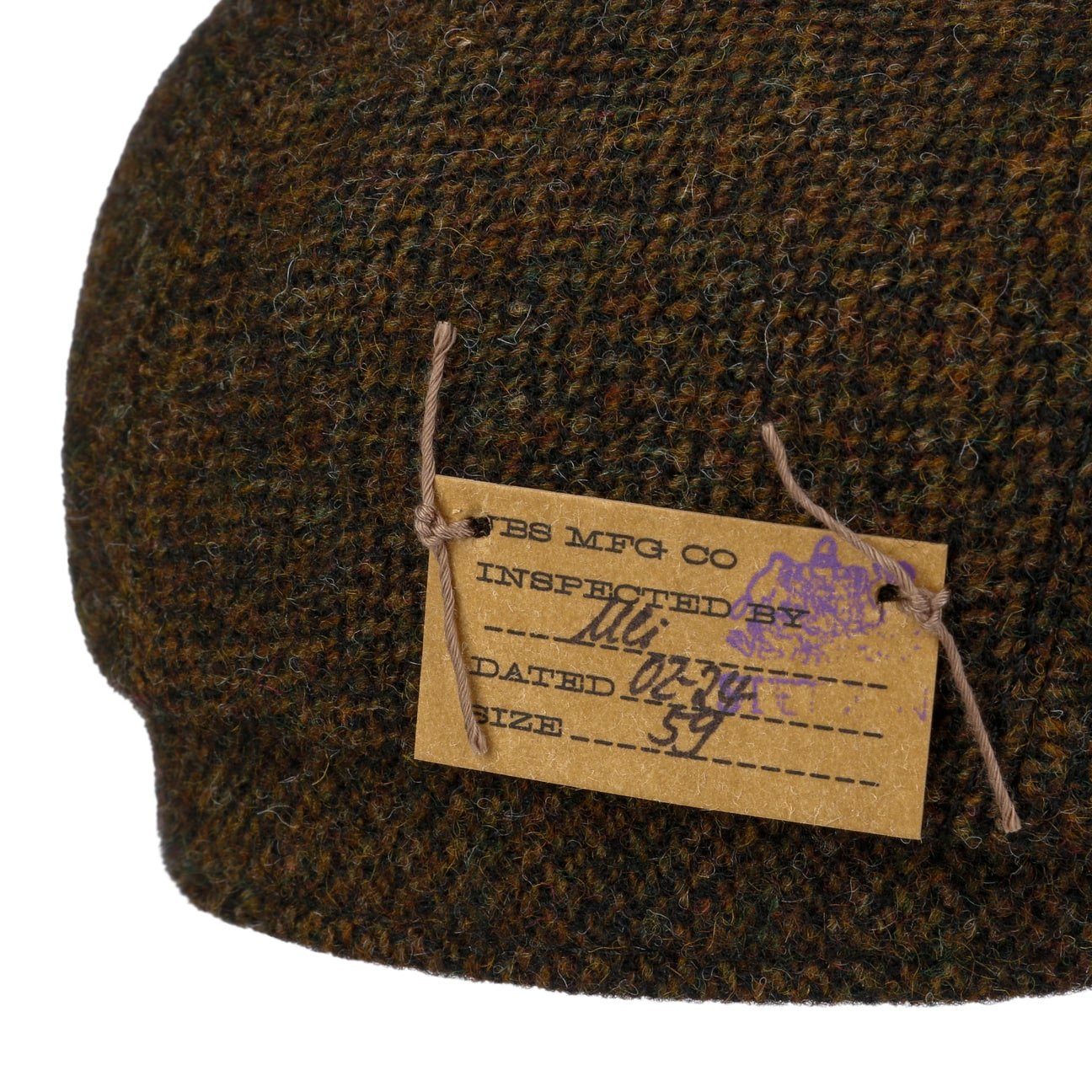 Stetson Flat Cap (1-St) Schirmmütze mit Schirm, Made in Germany