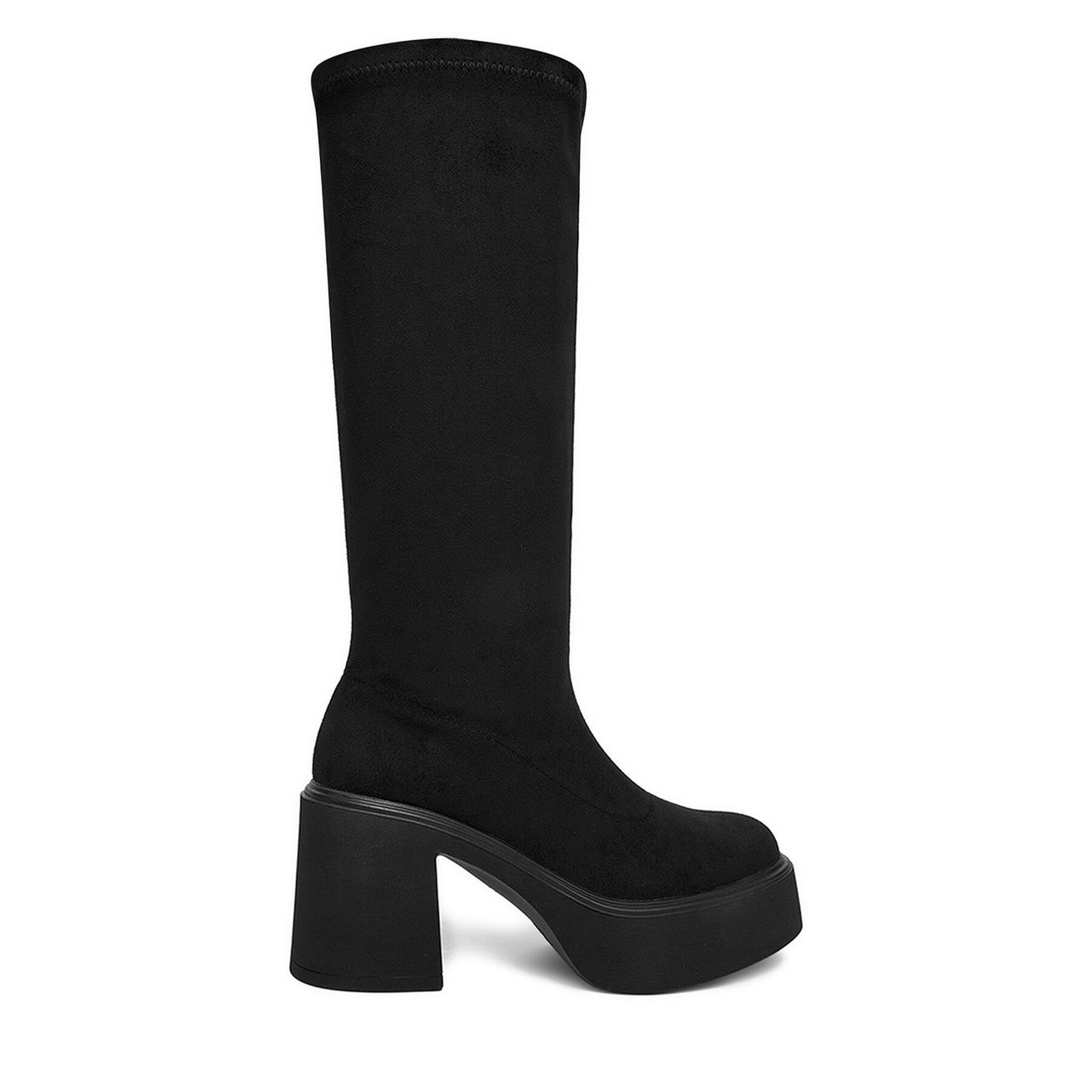 DeeZee Deezee Damen Stiefel CEO-XT123456 Schwarz Stiefel