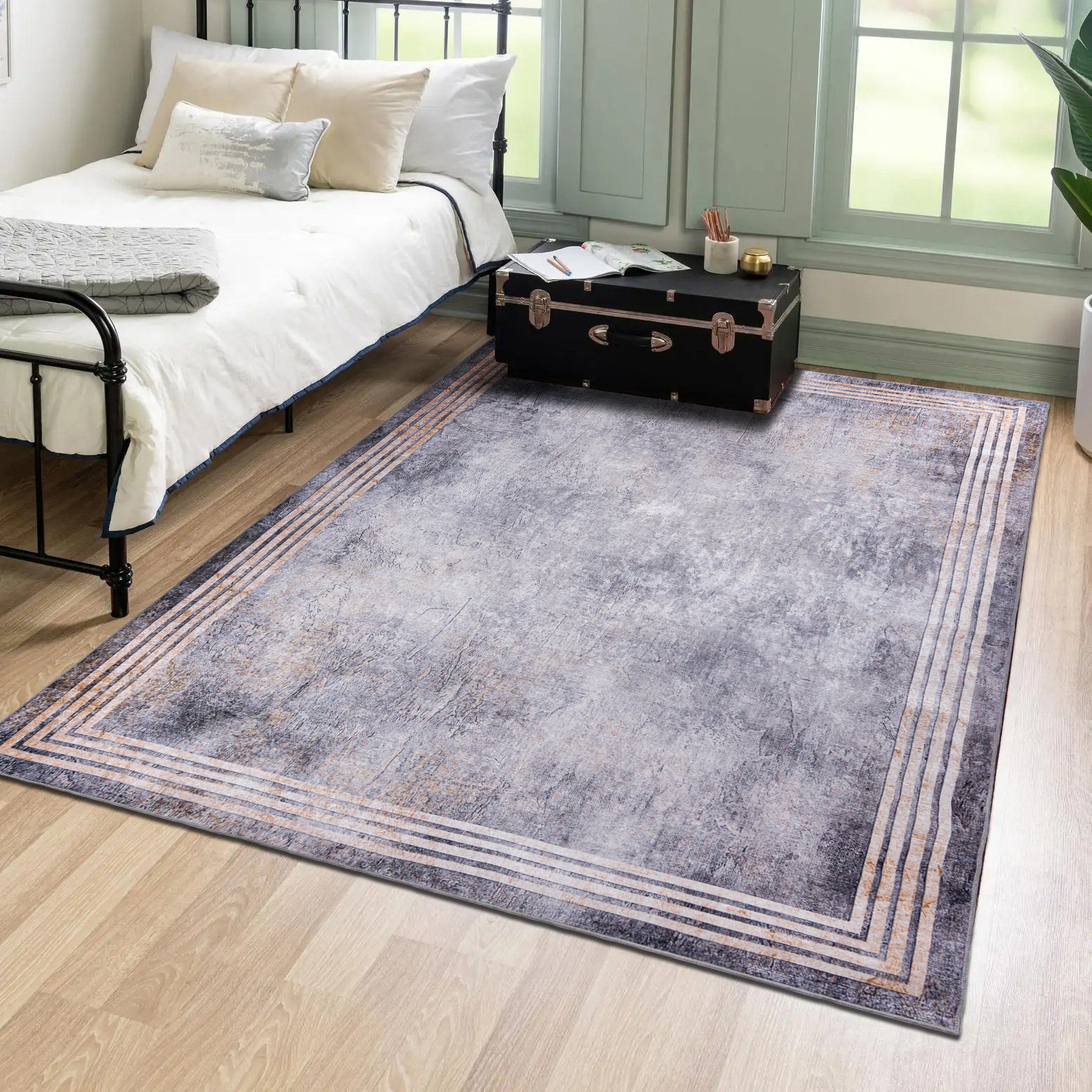 Mazovia Designteppich Modern Teppich für Wohnzimmer, günstig online kaufen