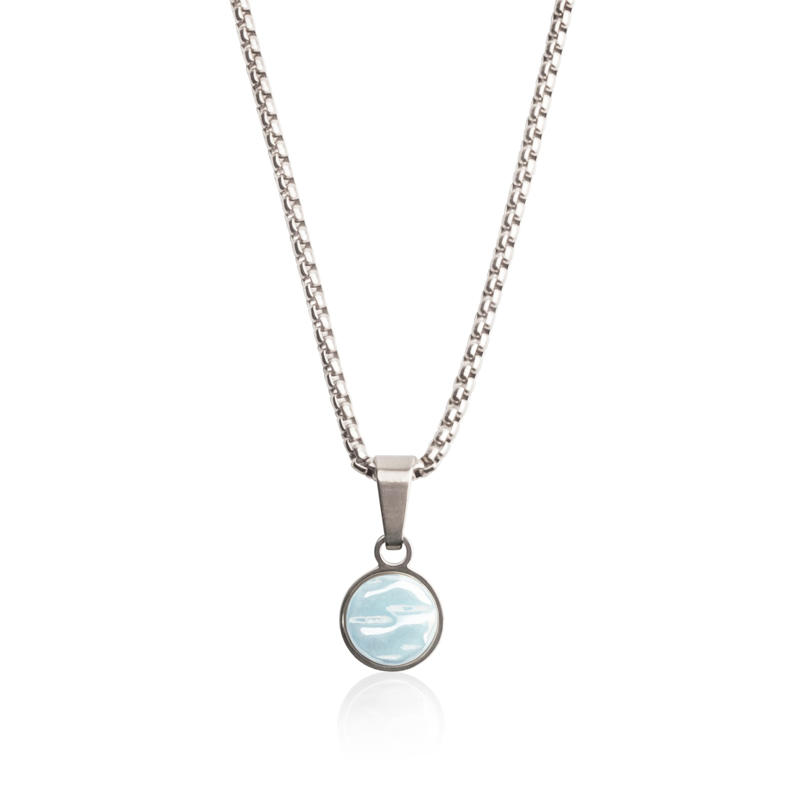 ALEXASCHA Charm-Kette Kurze Edelstahlkette mit Anhänger günstig online kaufen