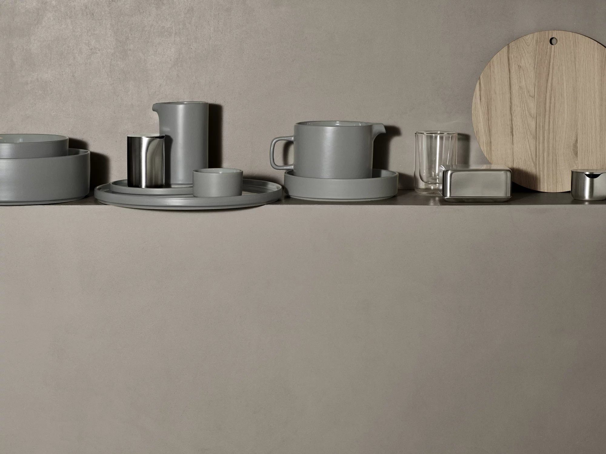 blomus Wasserkrug -PILAR- Krug für Milch, Wasser, Saft, 500 ml