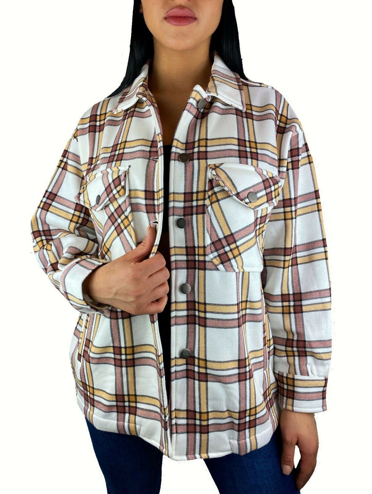 Worldclassca Flanellhemd Worldclassca Oversized Karo Hemd günstig online kaufen
