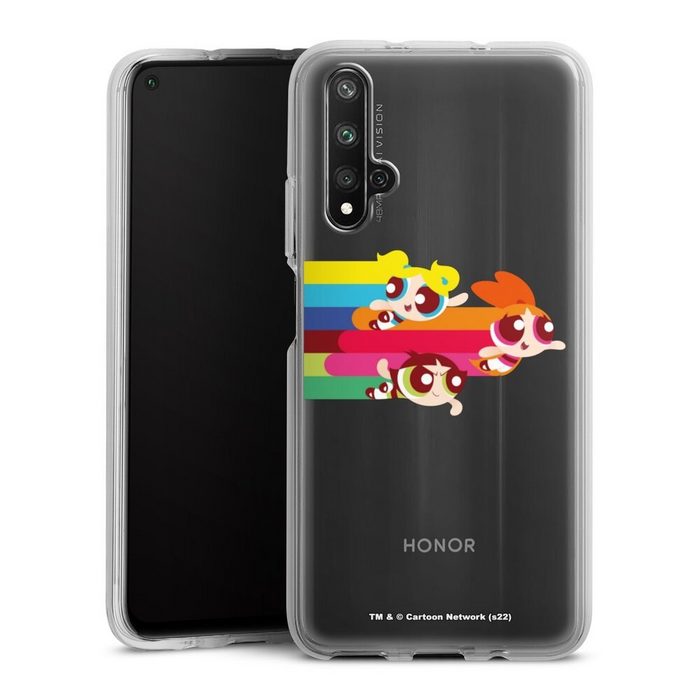 DeinDesign Handyhülle Powerpuff Girls Offizielles Lizenzprodukt Fanartikel Huawei Nova 5T Silikon Hülle Bumper Case Handy Schutzhülle