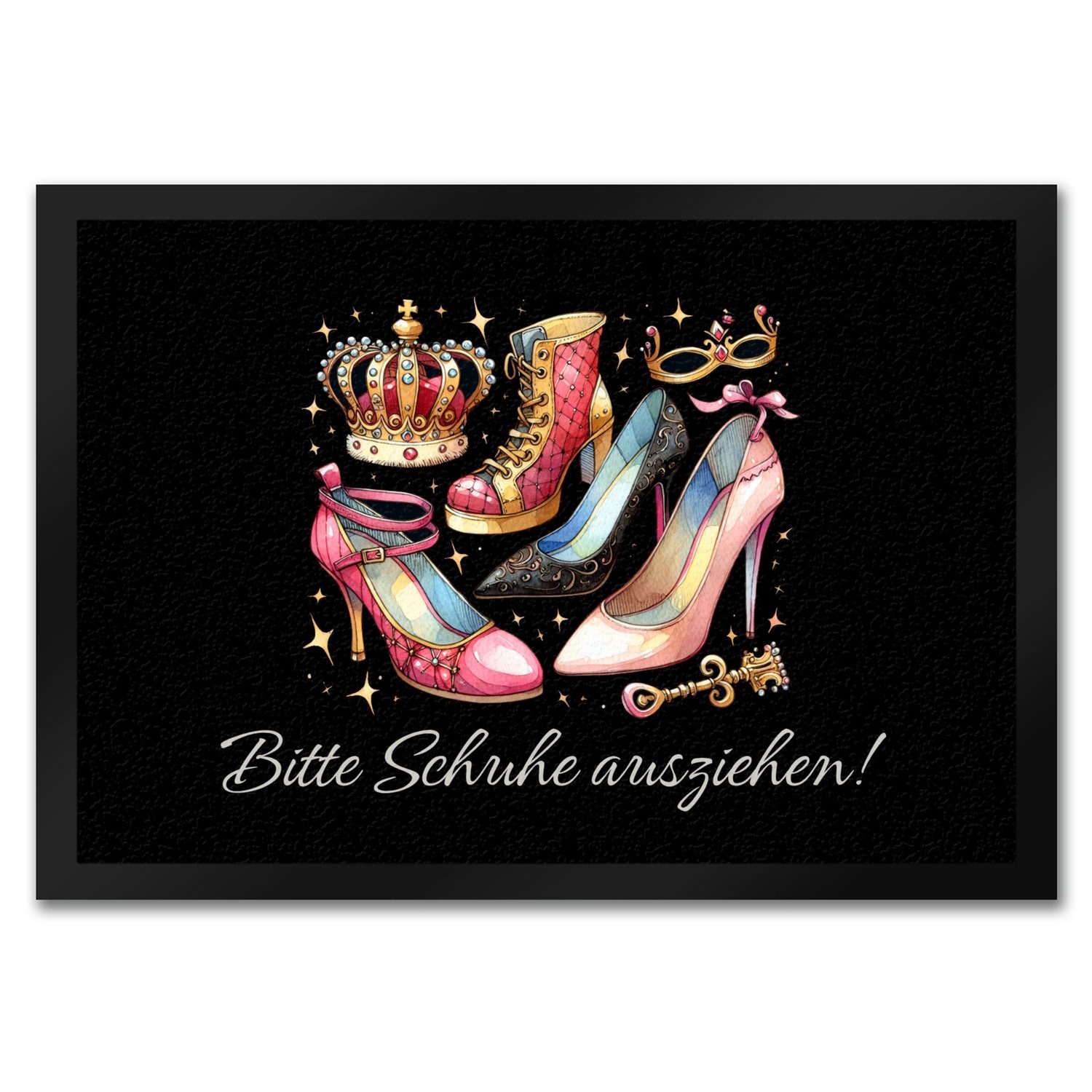 speecheese Fußmatte Schuhe ausziehen Fußmatte in 35x50 cm mit Spruch Bitte günstig online kaufen