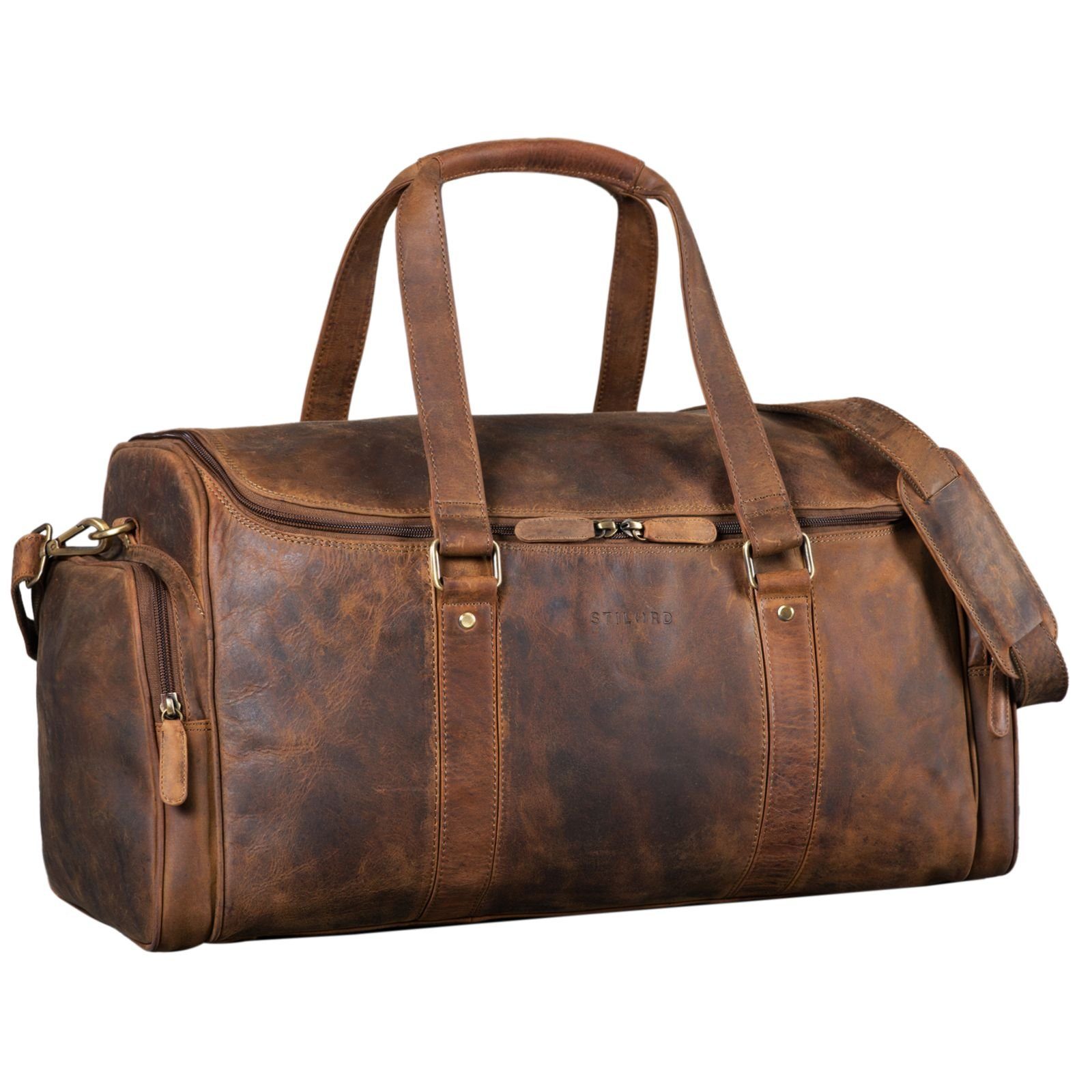 STILORD Weekender "Myles" Vintage Reisetasche Herren Leder