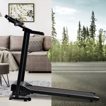 BlingBin Laufband Faltbare Laufband Lautsprecher, Elektro Haushalt 100kg