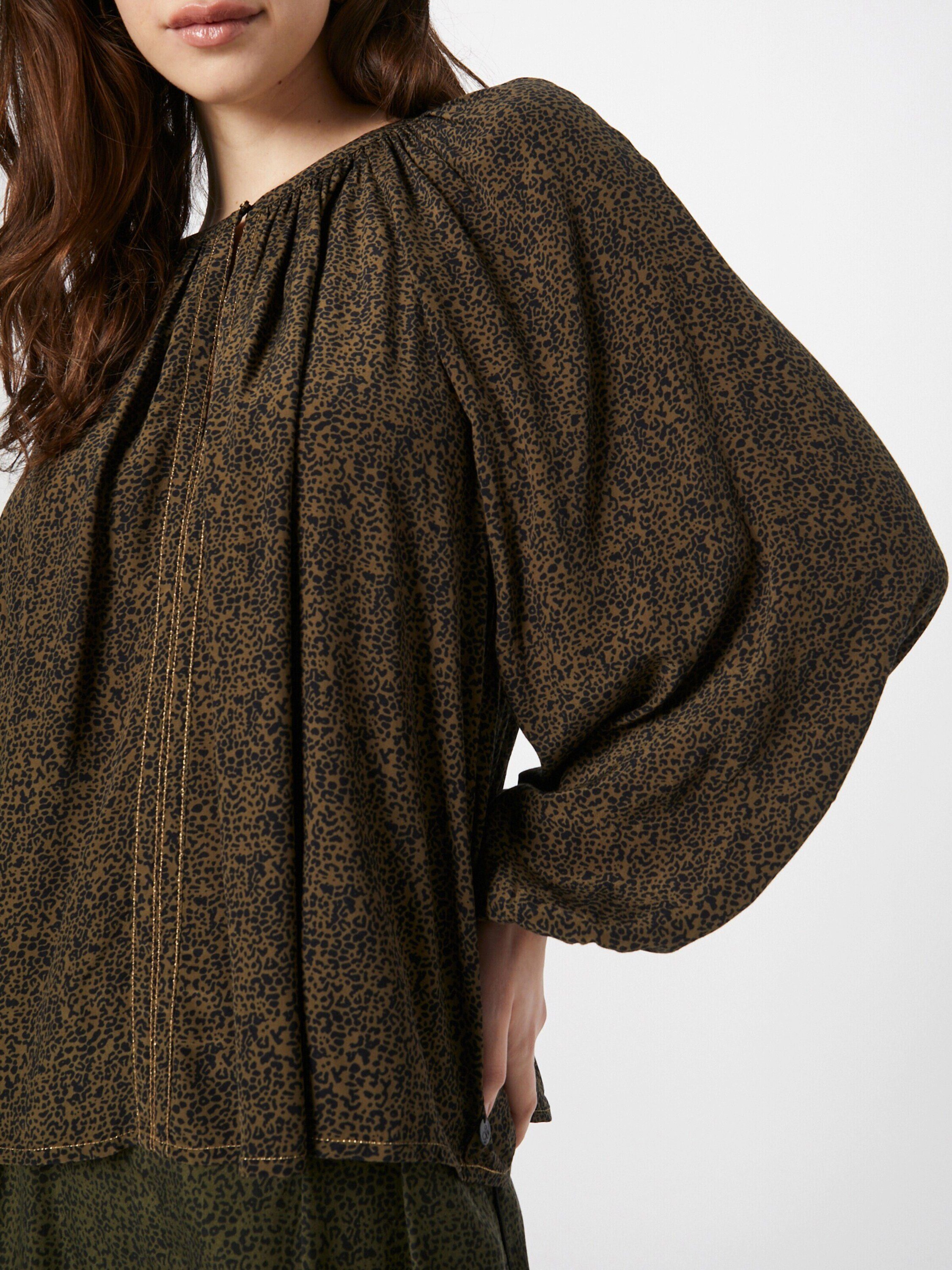 Scotch & Soda Langarmbluse (1-tlg) Drapiert/gerafft