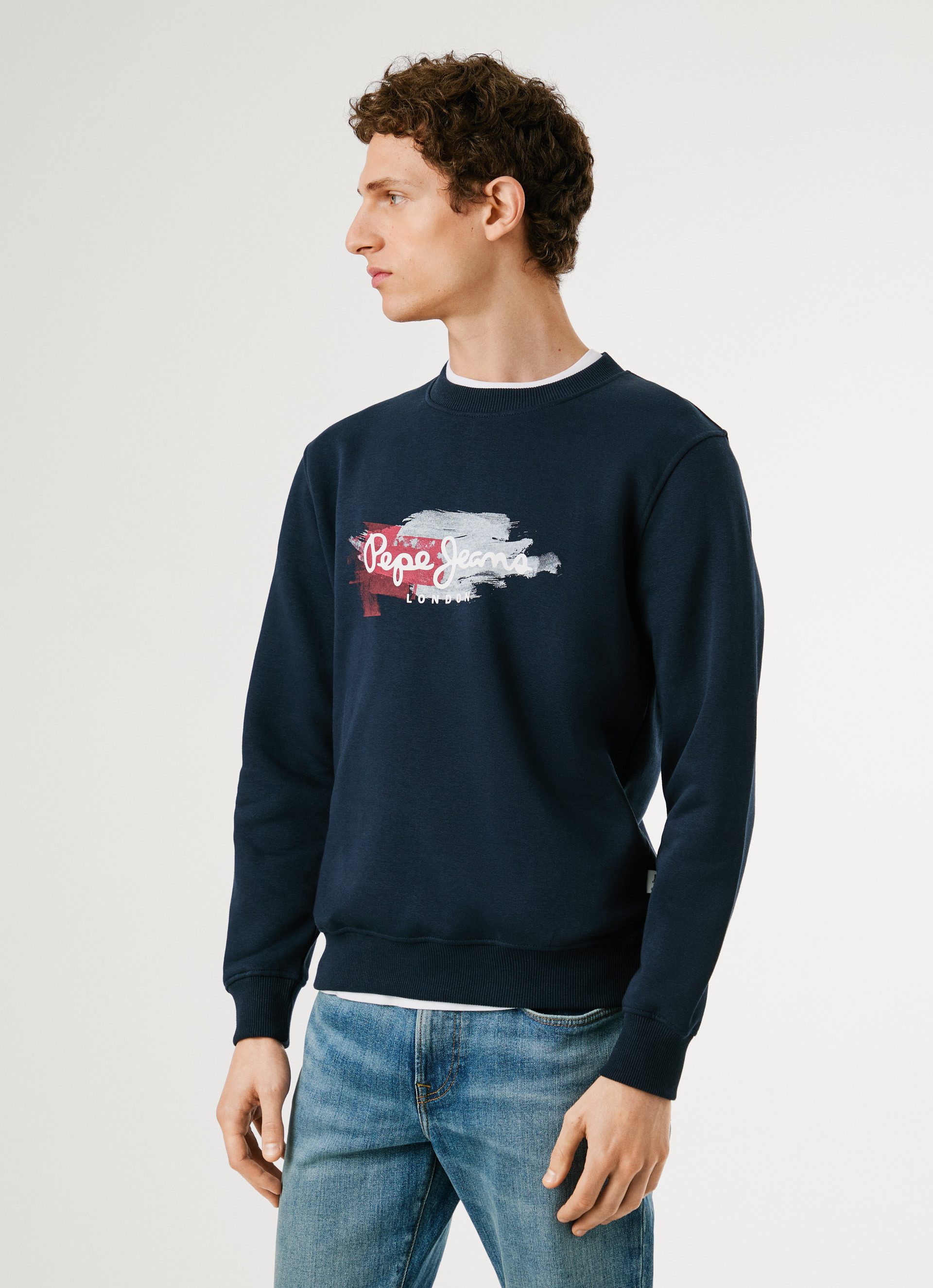 Pepe Jeans Sweatshirt TREY CREW Regular günstig online kaufen