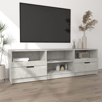 furnicato TV-Schrank Betongrau 150x33,5x45 cm Holzwerkstoff