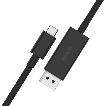 Belkin USB C auf DisplayPort 1.4 Kabel, 2m Video-Kabel, (200 cm)