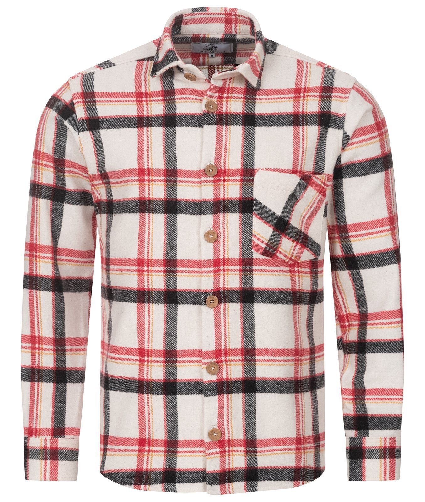 Flanellhemd Herren Hemd Flanellhemd H-327