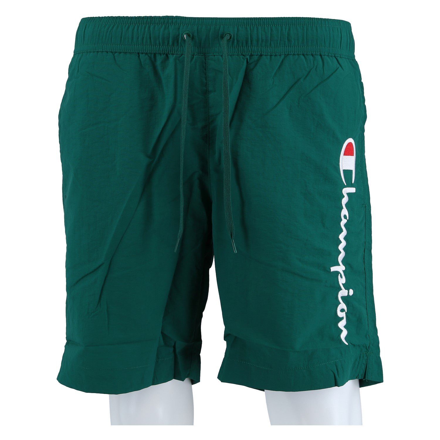 Champion Шорты Freizeithose (mit Innennetz) mit Logo-Schriftzug grün Herren