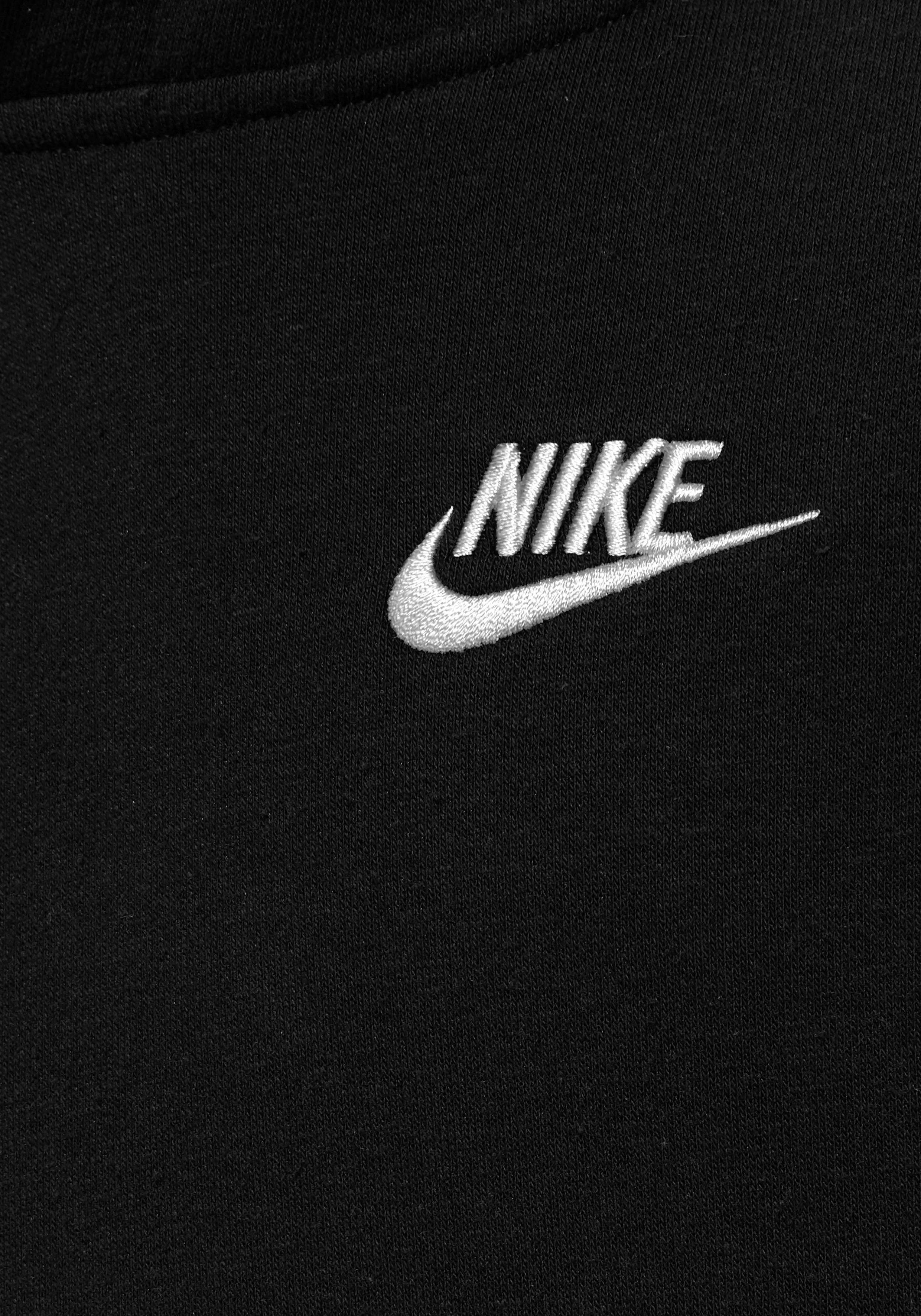 Hoodie Kapuzensweatshirt Nike Big Club Pullover Sportswear schwarz Kids'