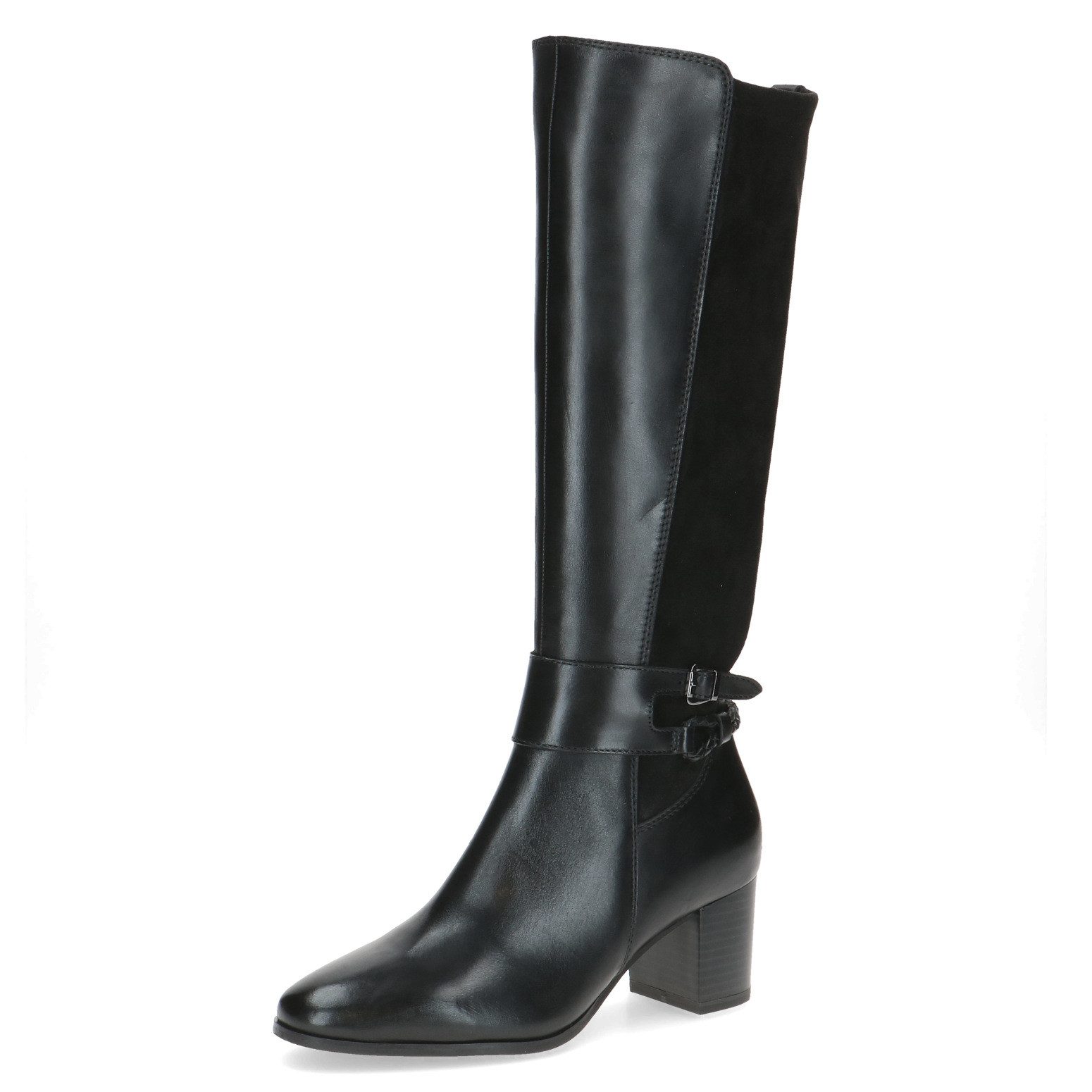 Caprice Caprice Damen Langschaftstiefel 9-25501-45-019 BLACK COMB Stiefelette