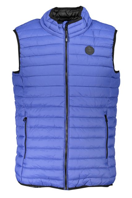 GIAN MARCO VENTURI Outdoorjacke Herren Blaue Weste Ärmellos mit Reißverschl günstig online kaufen