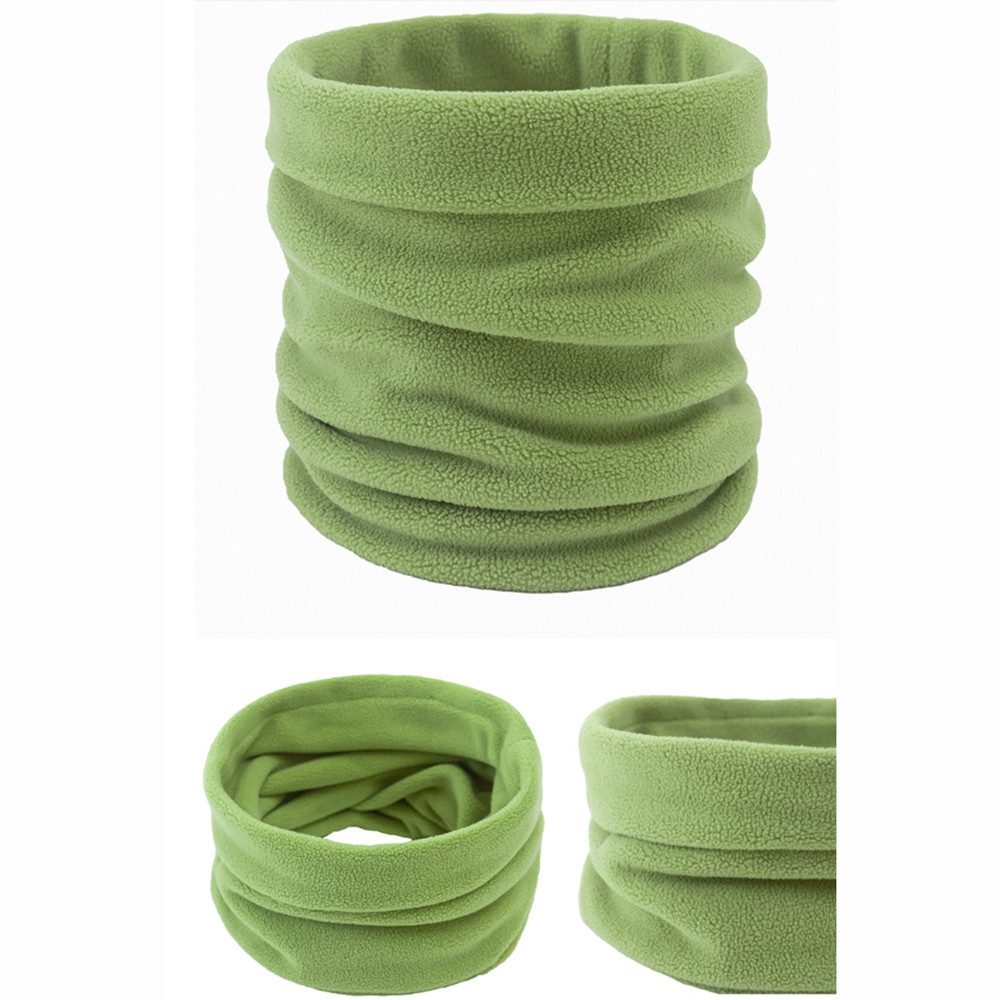 Cachito Halswärmer Winter Fleece-Schlauchschal, Halstuch Halswärmer Loop Schal