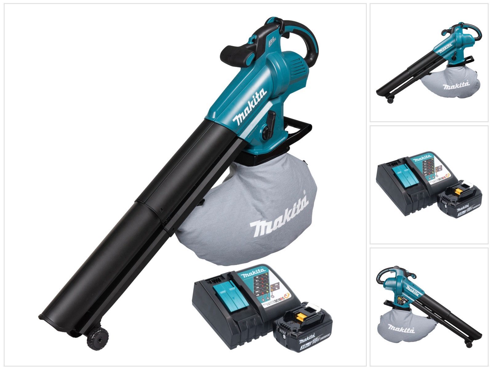 Makita Akku-Laubbläser DUB 187 RF Akku Laubbläser und Laubsauger 18 V Brushless